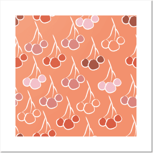 Cherry Pattern Posters and Art